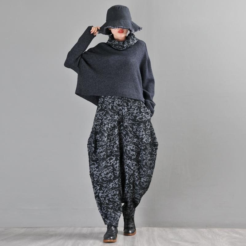 Lockerer Lazy Rollkragenpullover