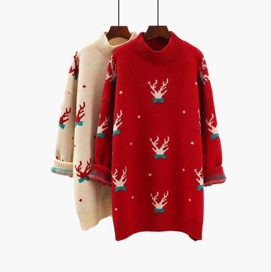 Winter-weihnachtspullover-pullover Lose