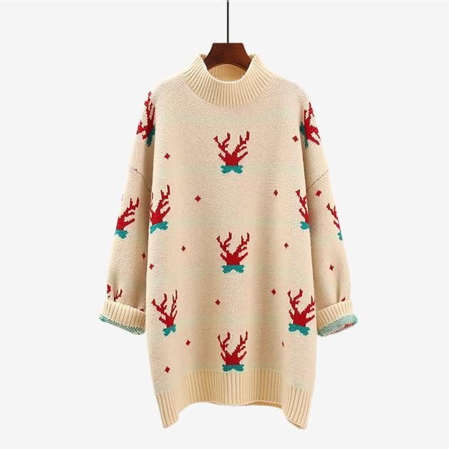 Winter-weihnachtspullover-pullover Lose