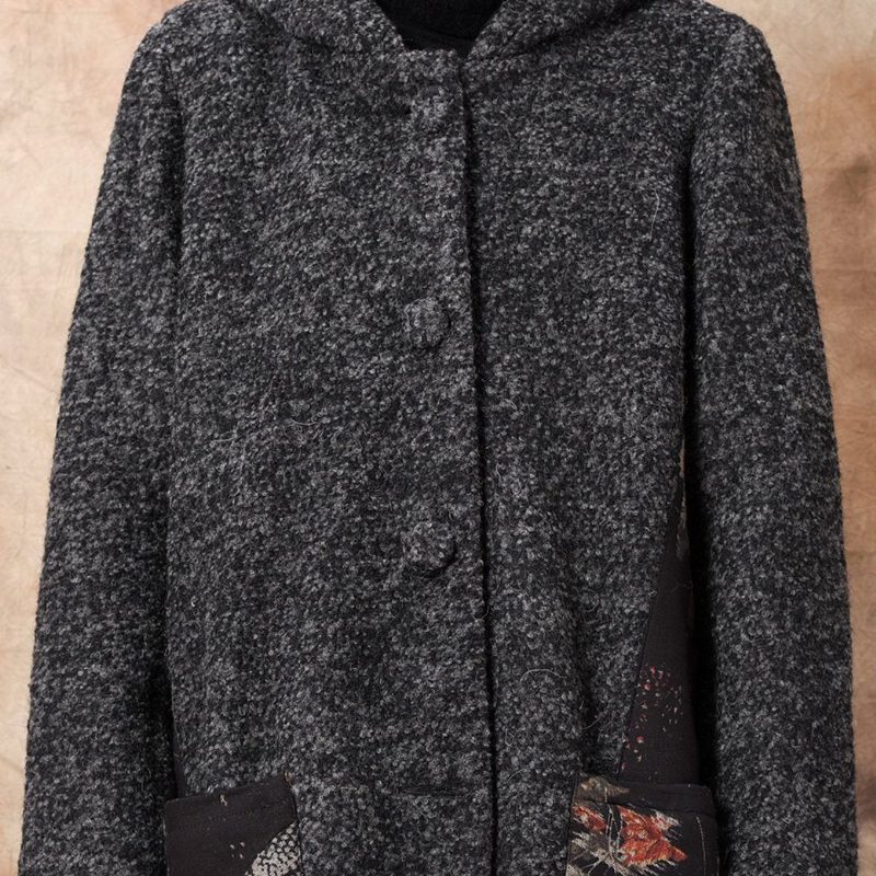 Herbst-winter-windjacke Für Damen Mit Retro-nähten