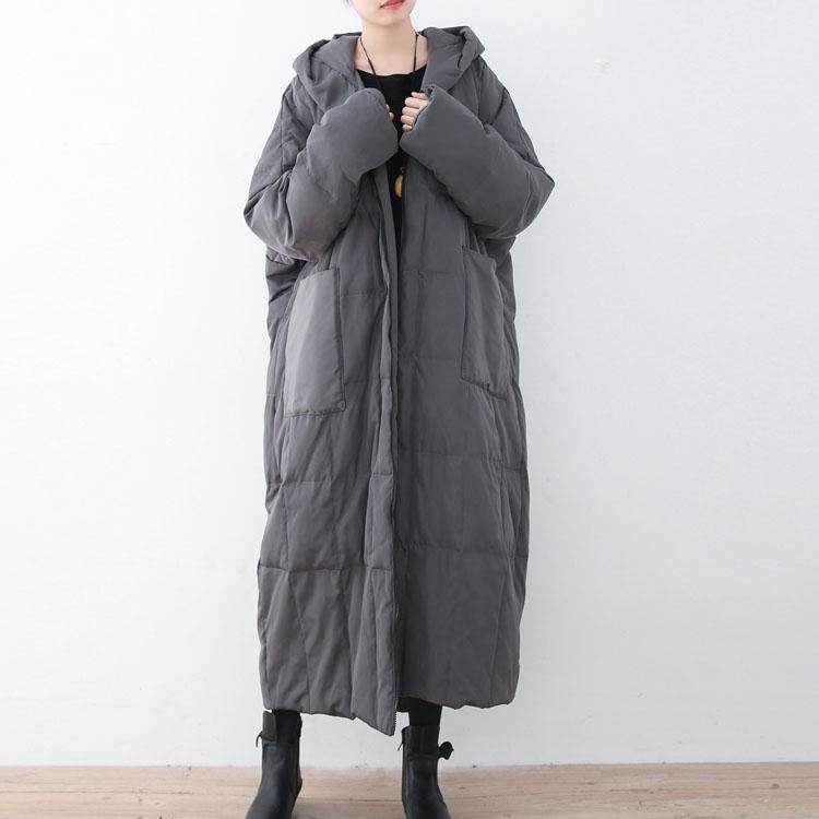 Lose Damen-daunenjacke Mit Kapuze