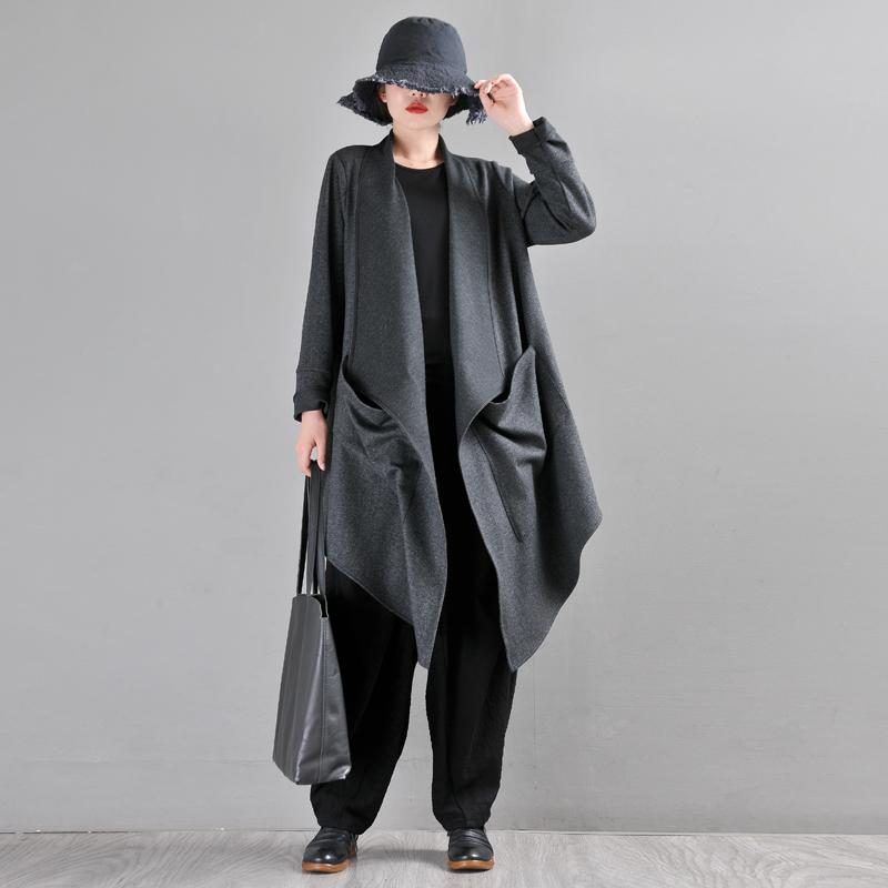 Trenchcoat Aus Wollimitat