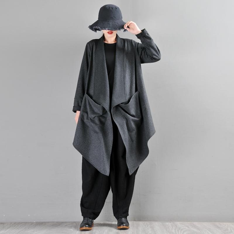 Trenchcoat Aus Wollimitat