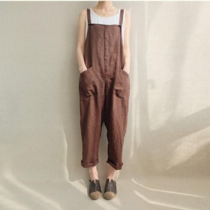 Bequeme Feste Weiche Taschen Lässige Overalls S-5xl