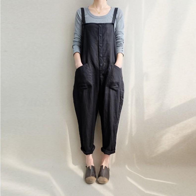 Bequeme Feste Weiche Taschen Lässige Overalls S-5xl