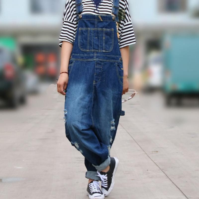 Reine Farbloch-overalls