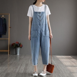 Sommer-frauen-patchwork-tencel-denim-overall