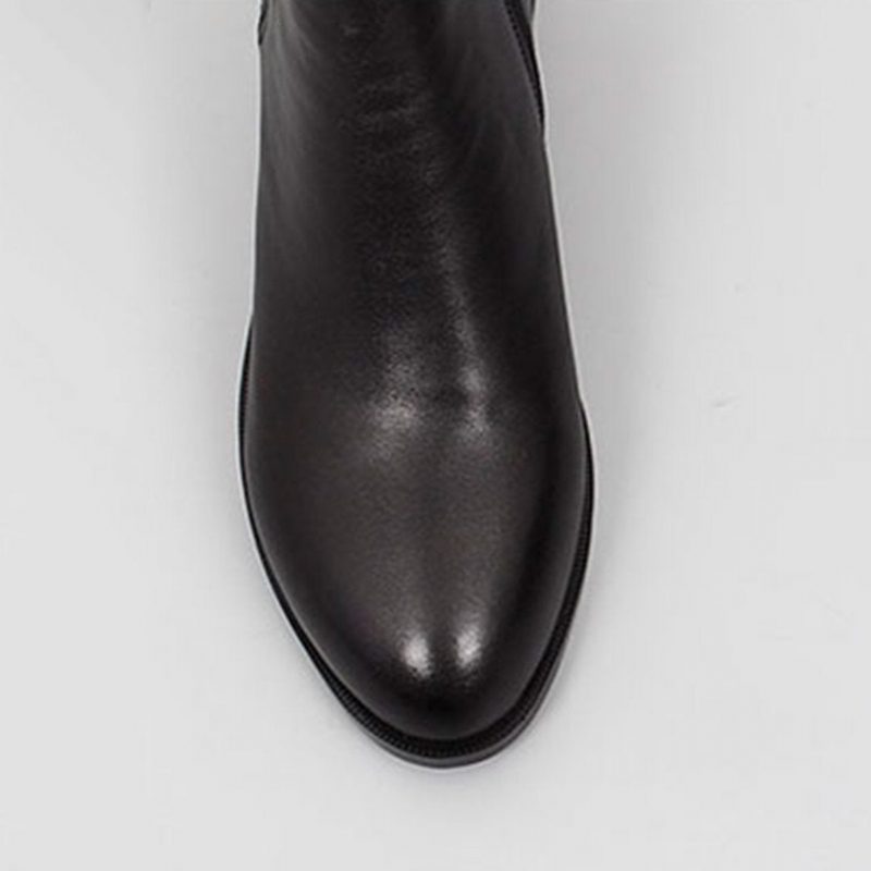 Chelsea Boots Mit Lederschnalle 40-43