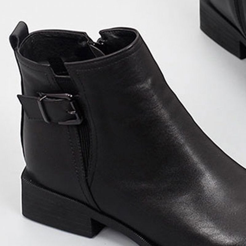 Chelsea Boots Mit Lederschnalle 40-43