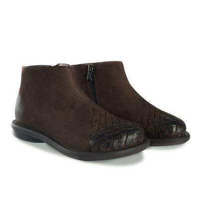 Damen-retro-rundkappen-modestiefel