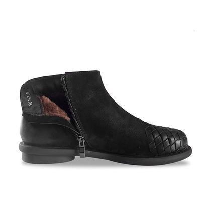 Damen-retro-rundkappen-modestiefel