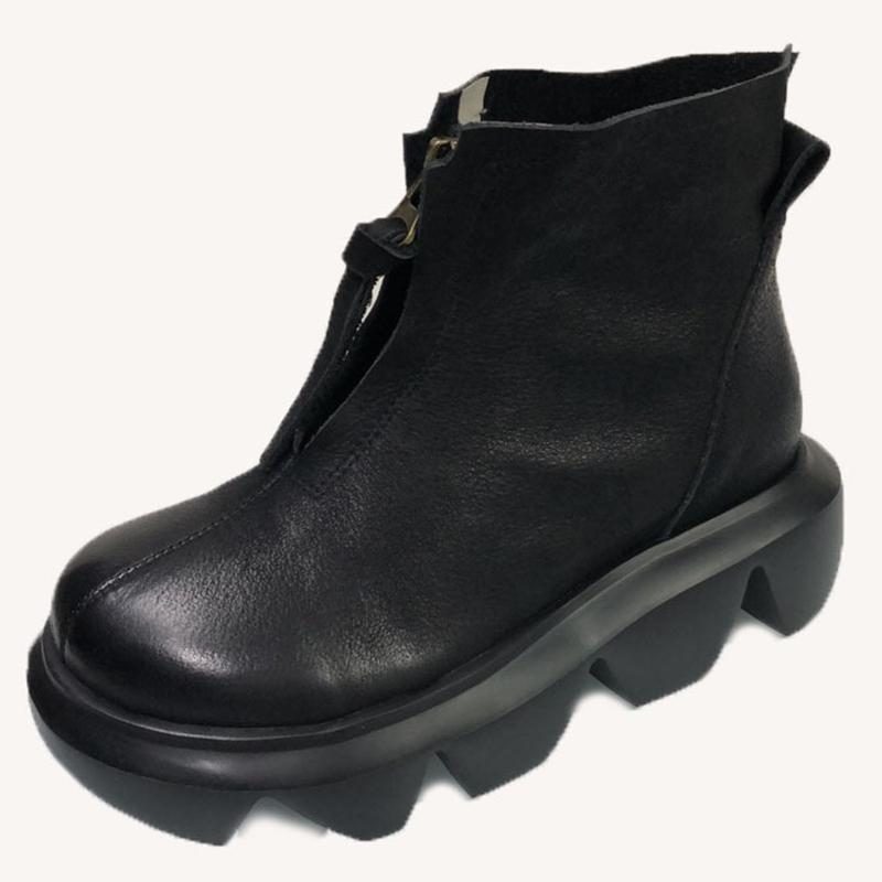 Herbst Winter Retro Damen Stiefeletten