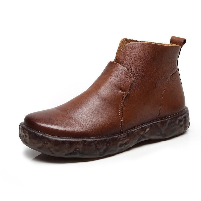 Knöchelhohe Retro-stiefeletten Für Damen