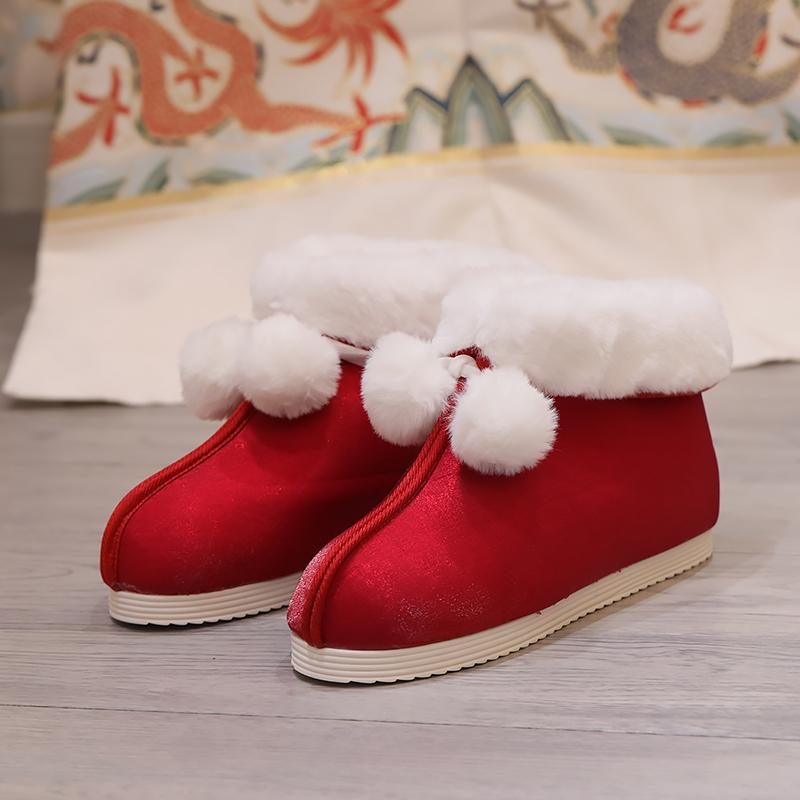 Weihnachten Mit Pelzknäuel Rote Stiefel