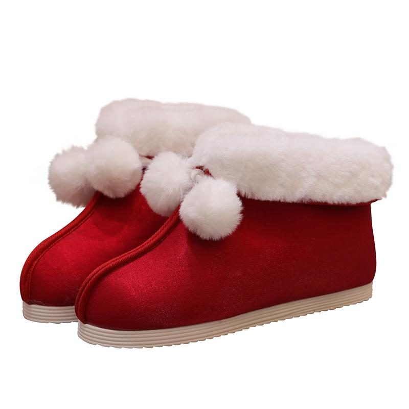 Weihnachten Mit Pelzknäuel Rote Stiefel