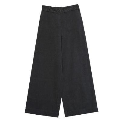 Lockere Retro-hose Aus Baumwolle Für Frühjahr Und Sommer Mit Hoher Taille