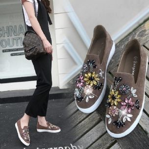 Casual Totem Crystal Loafers Einzelschuhe