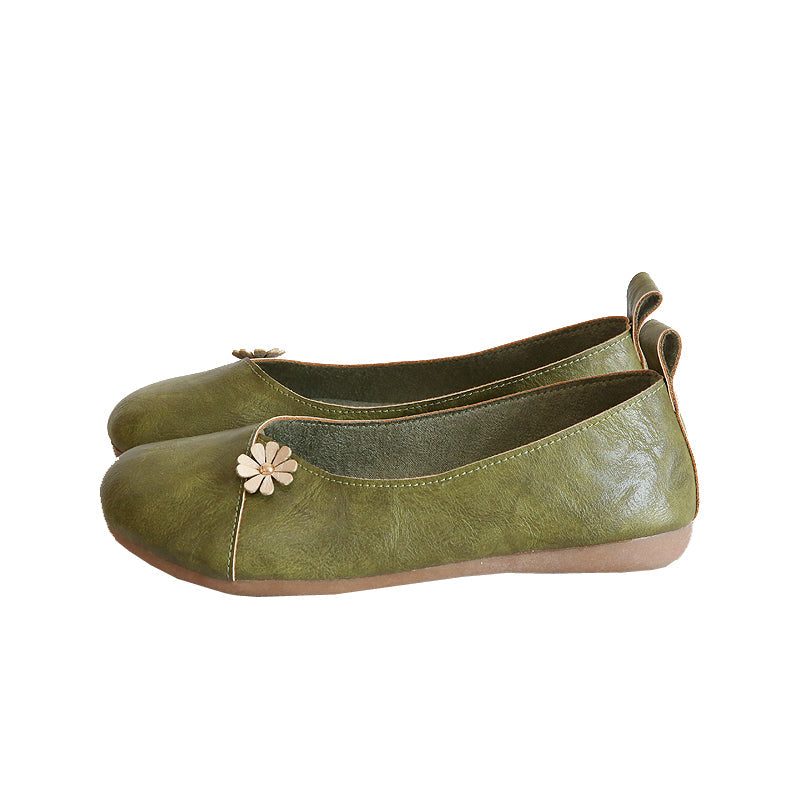 Damen-sommer-retro-mit Blumen Verzierte Freizeitschuhe