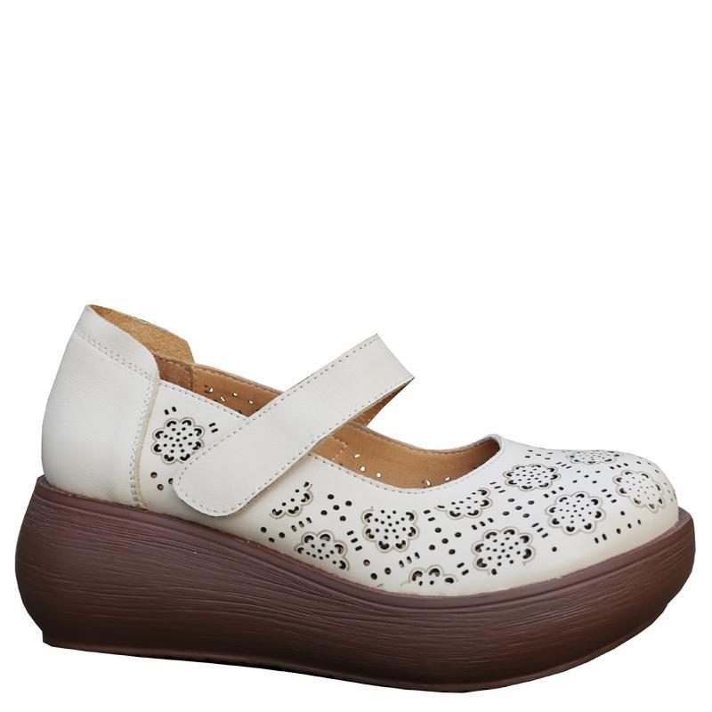 Hollow Summer Handmade Wedges Freizeitschuhe