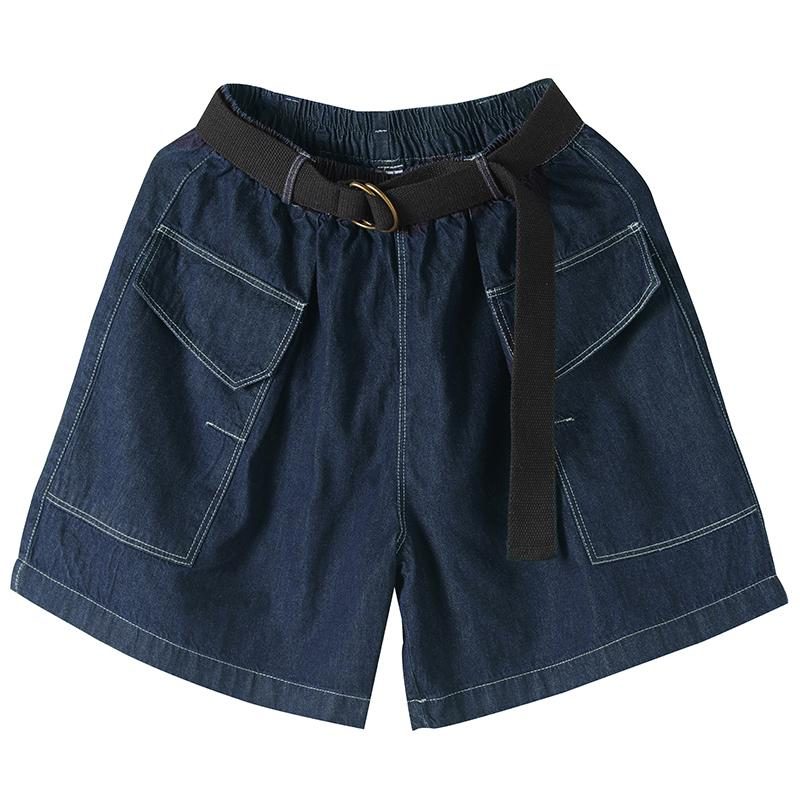 Frauen-sommer-shorts Aus Baumwoll-denim In Großen Größen