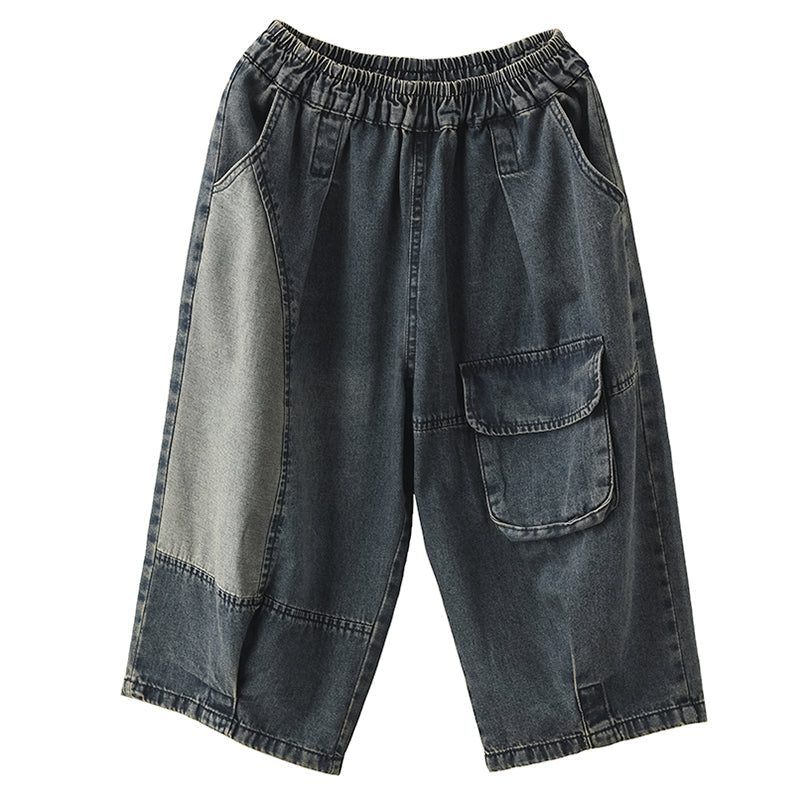 Sommer-frauen Lockere Baumwoll-denim-shorts