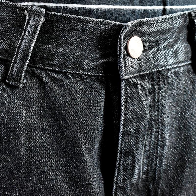 Lässige Lockere Jeanshose Mit Hoher Taille