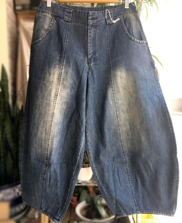 Lockere Lässige Denim-jeans Mit Weitem Bein