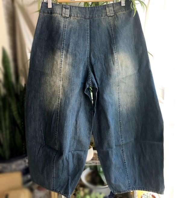 Lockere Lässige Denim-jeans Mit Weitem Bein