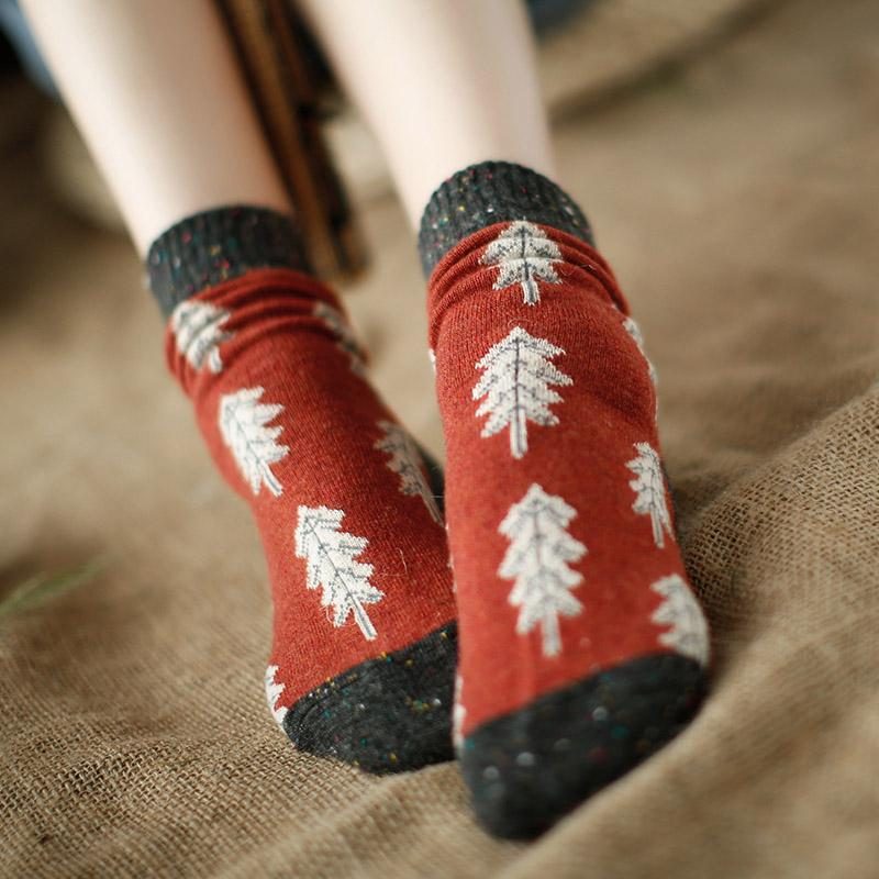 Retro Baumwoll-schlauchsocken Für Damen