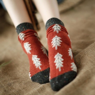 Retro Baumwoll-schlauchsocken Für Damen