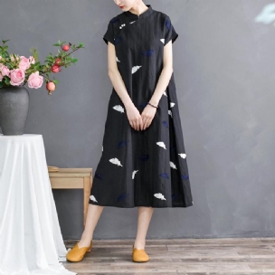 Besticktes Kleid Im Chinesischen Stil Für Damen