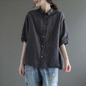 Sommer Literaty Retro Casual Loose Shirt