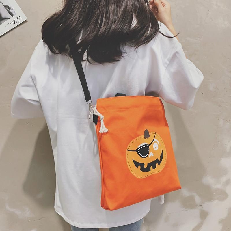 Halloween Canvas Kapazität Candy Casual Taschen