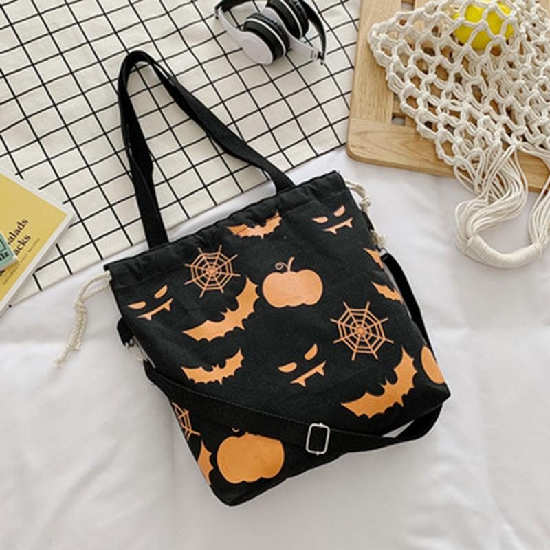 Halloween Canvas Kapazität Candy Casual Taschen