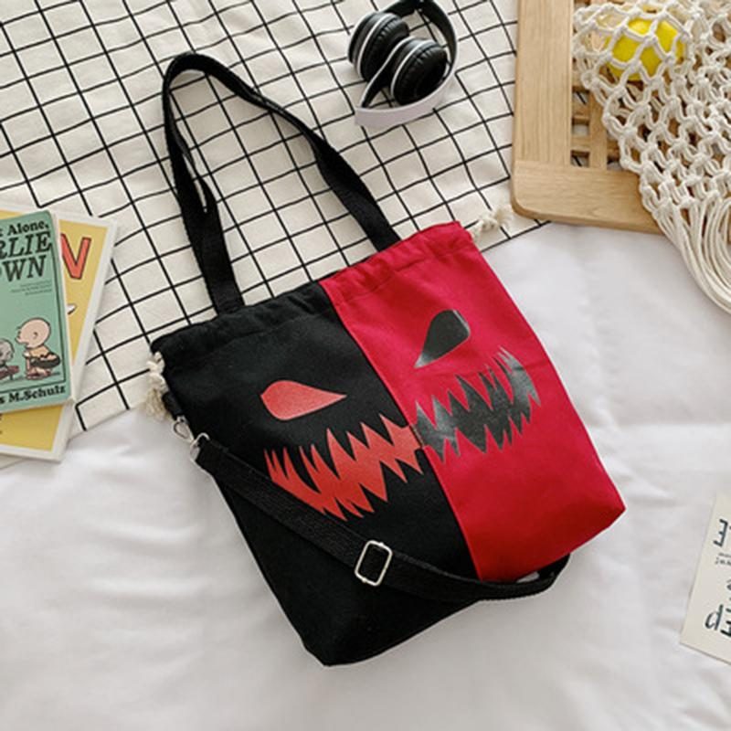 Halloween Canvas Kapazität Candy Casual Taschen