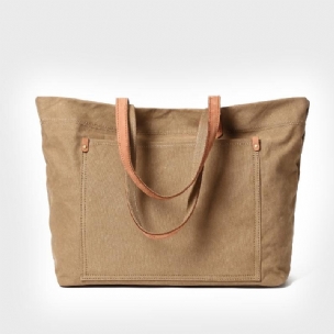 Lässige Canvas-tasche Für Damen Mit Kapazität