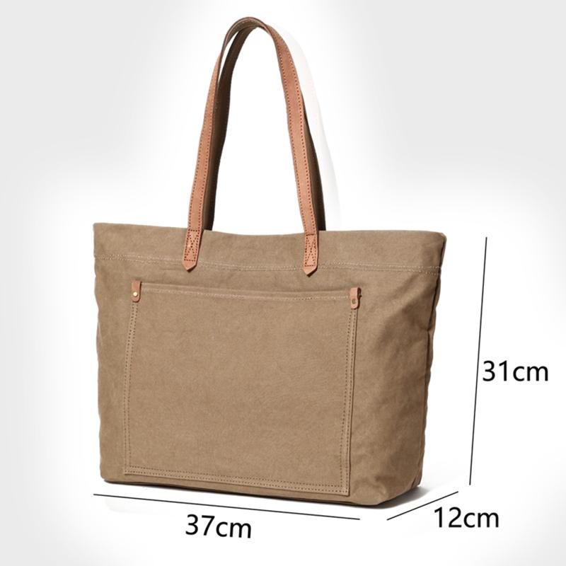 Lässige Canvas-tasche Für Damen Mit Kapazität