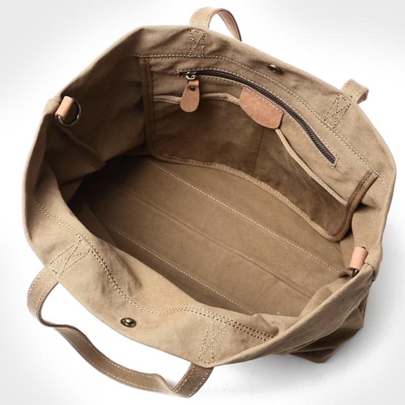 Lässige Canvas-tasche Für Damen Mit Kapazität