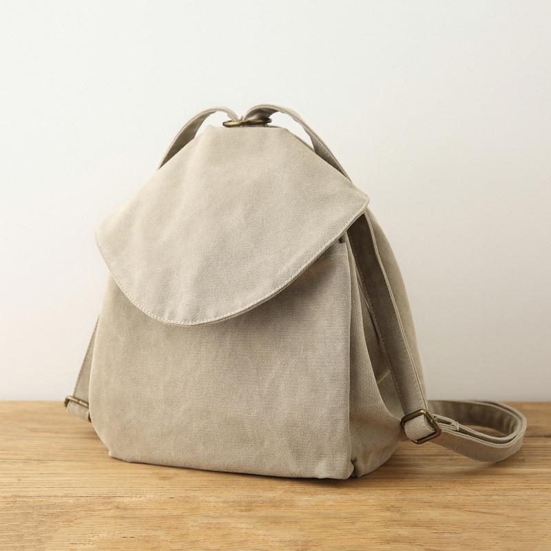 Lässiger Canvas-schulterrucksack Für Damen