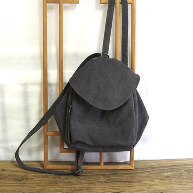 Lässiger Canvas-schulterrucksack Für Damen