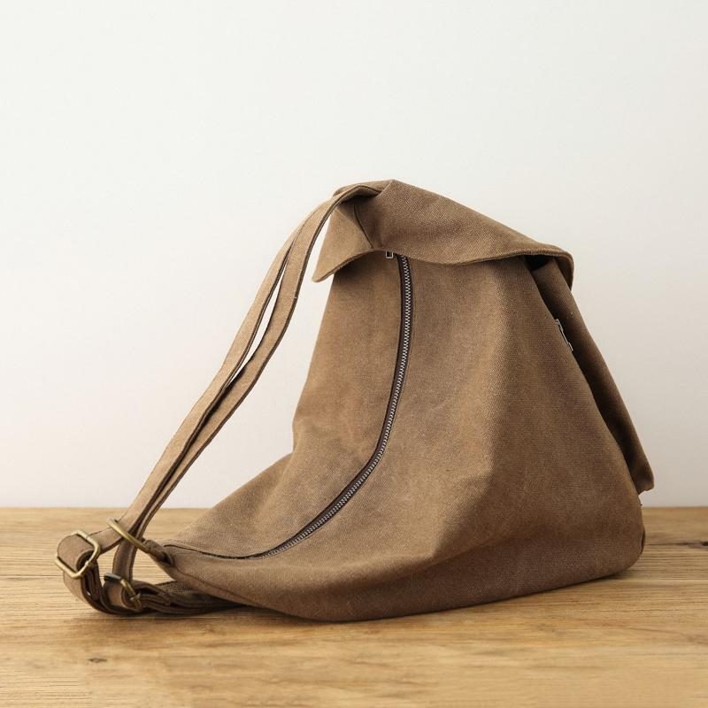 Lässiger Canvas-schulterrucksack Für Damen